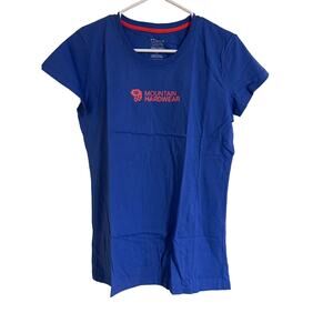 Mountain Hardwear Blue Women’s Tee in Size Large